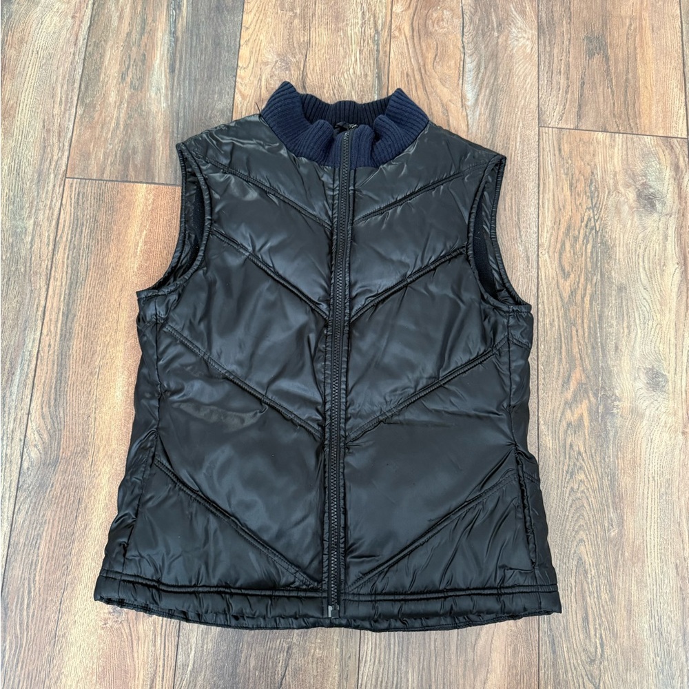 Black Puffer Vest
